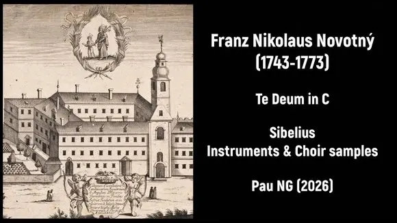 Franz Nikolaus Novotný (1743-1773) - Te Deum in C