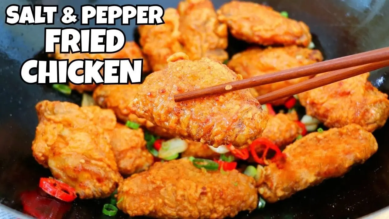 25-Min Salt & Pepper Fried Chicken Wings — You Can't Stop Eating!