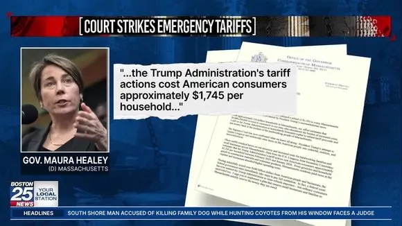 Gov. Healey demands $1,745 refund for all Mass. residents over President Trump’s tariffs