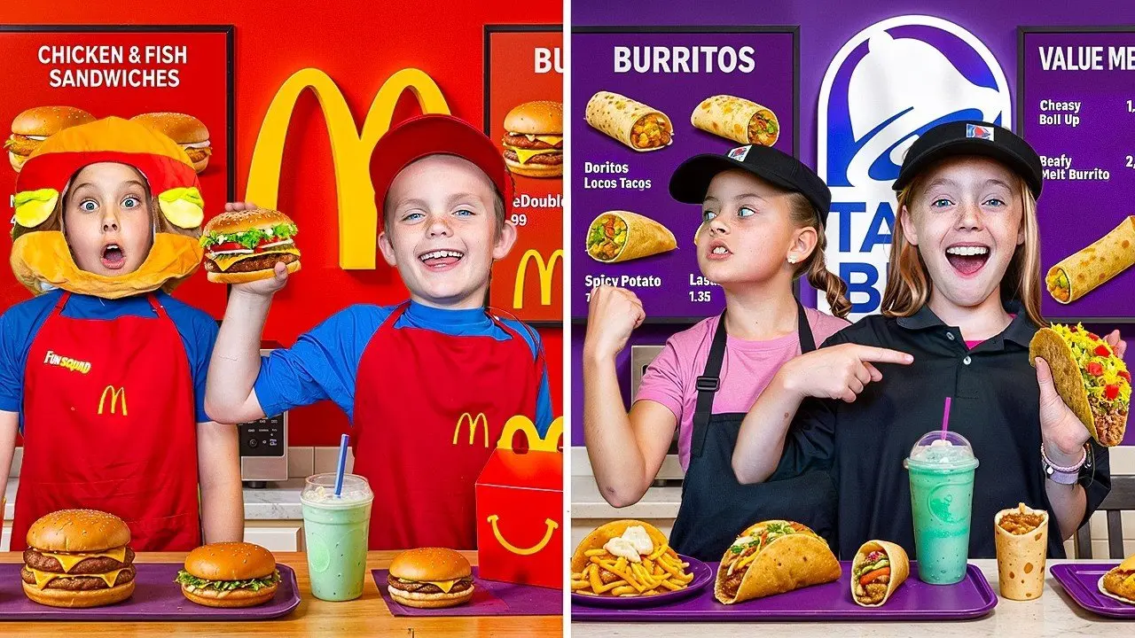 We Opened A Real McDonald’s and Taco Bell In Our House!