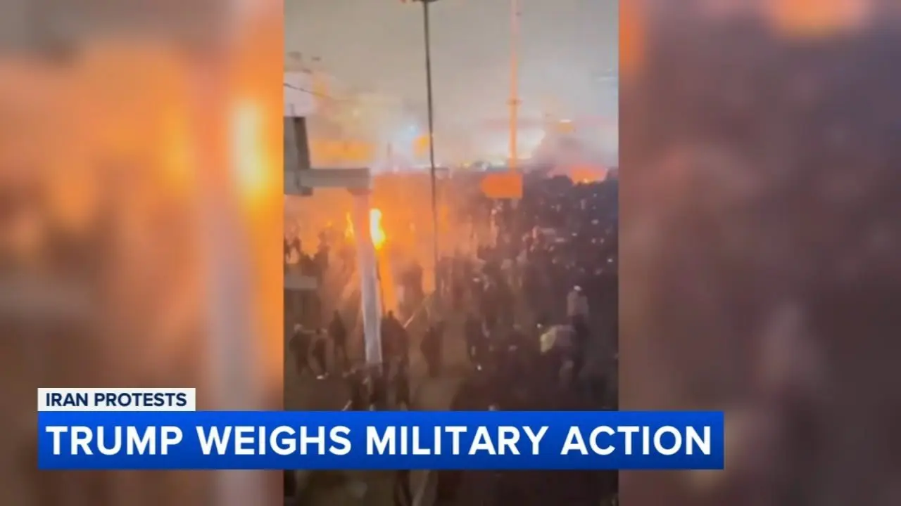 Trump considering levying new sanctions and military action against Iran