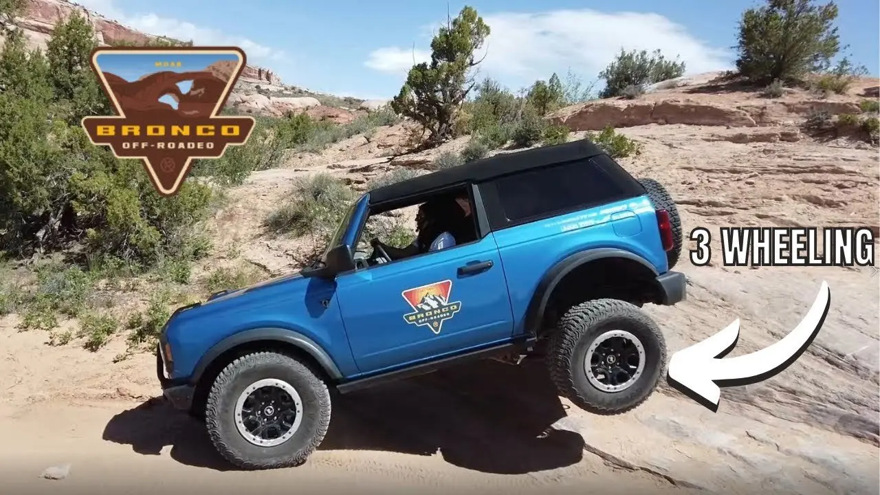Offroading in Moab on Kokopelli Trail  | Bronco Off-roadeo Moab