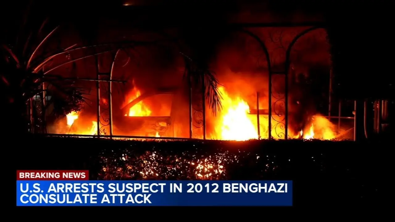 Suspect in 2012 Benghazi attack arrested, DOJ says