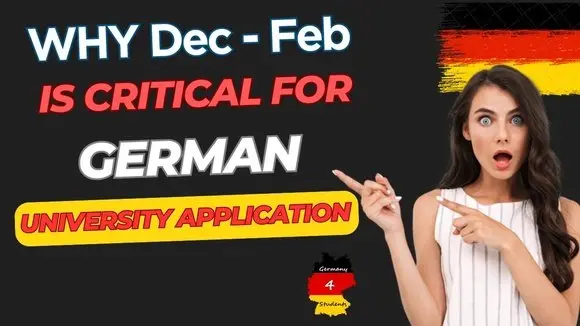 Germany Winter Intake 2026: Most Students Miss This Deadline | English Programs