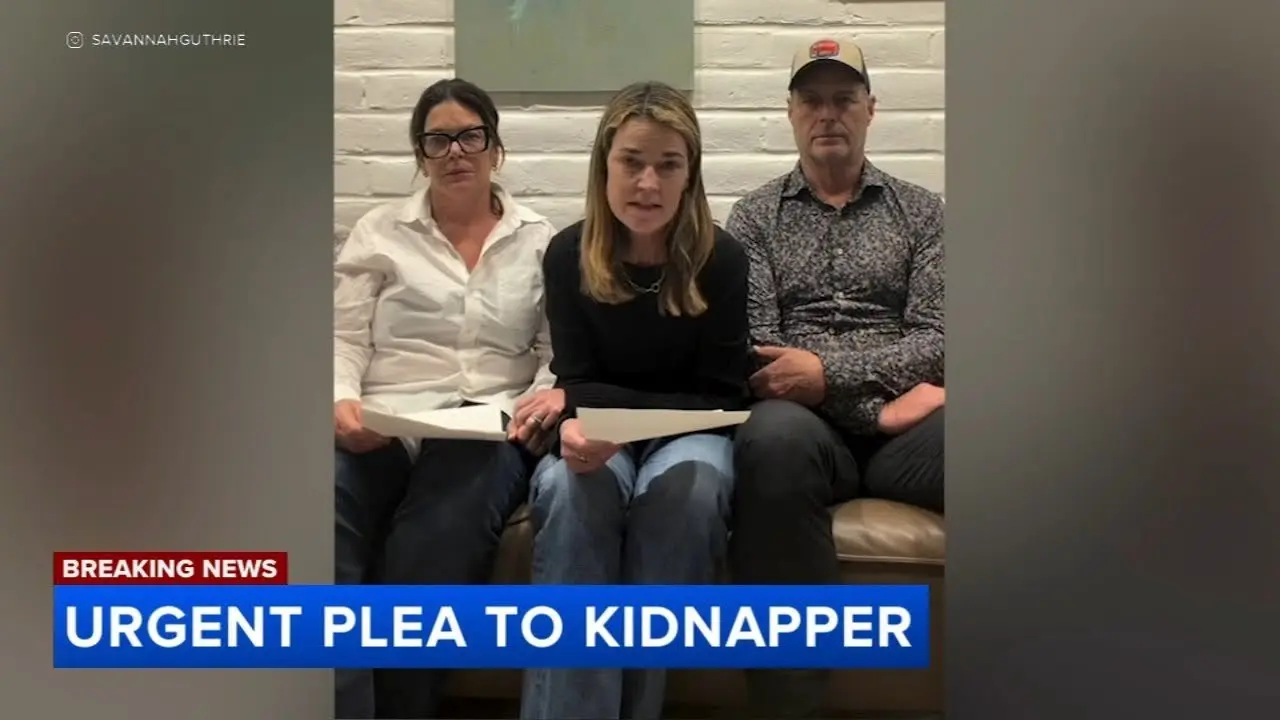 'We will not rest': Savannah Guthrie and her siblings plead for mother's safe return