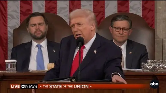 WATCH FULL SPEECH | Trump delivers State of the Union Address