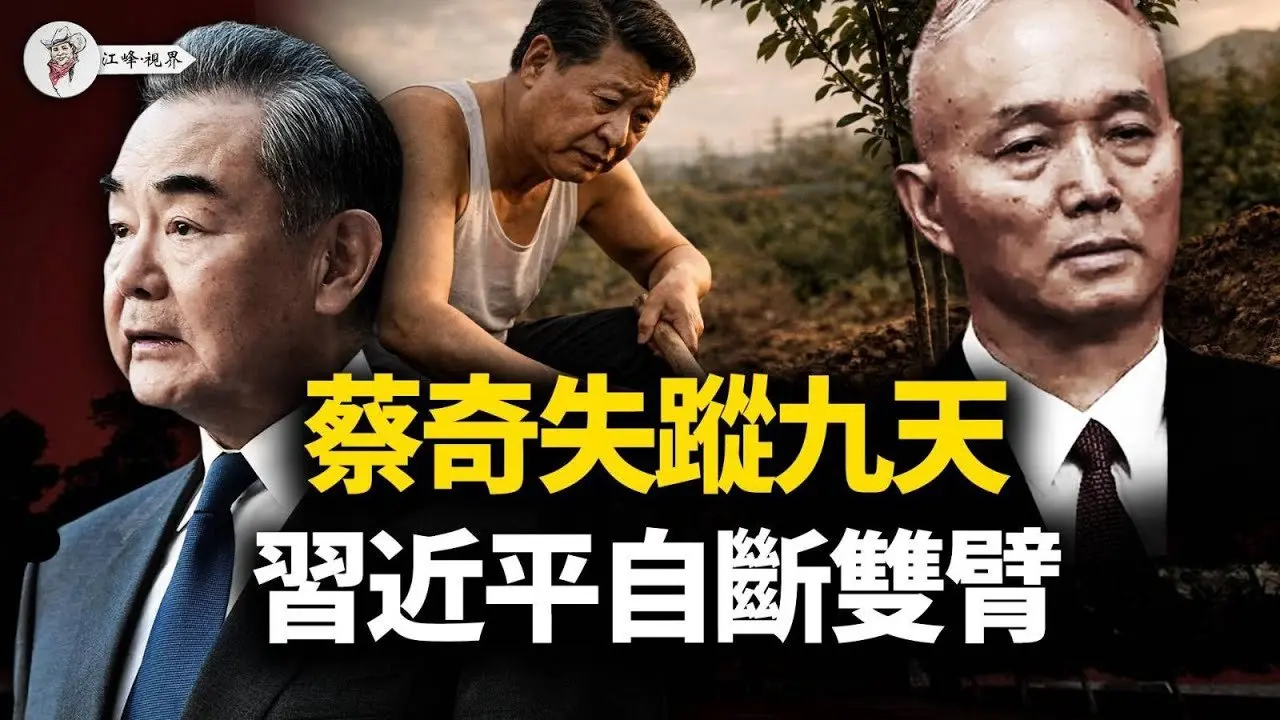 习普影片惊现「空椅子」，大内总管去向成谜！王毅跨界顶包！化肥压过老习，官媒精神分裂 【江峰视界20260206第300期】