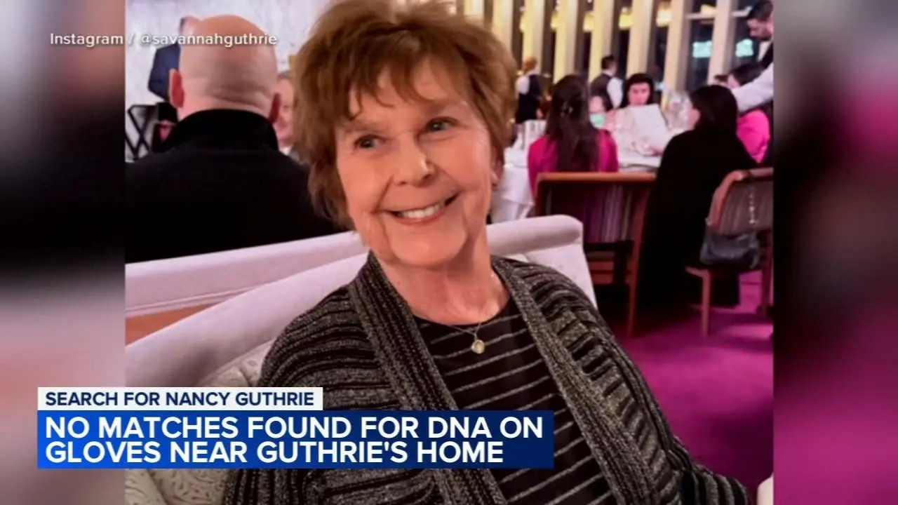 Glove DNA in Guthrie case doesn't match anyone in CODIS: Sheriff