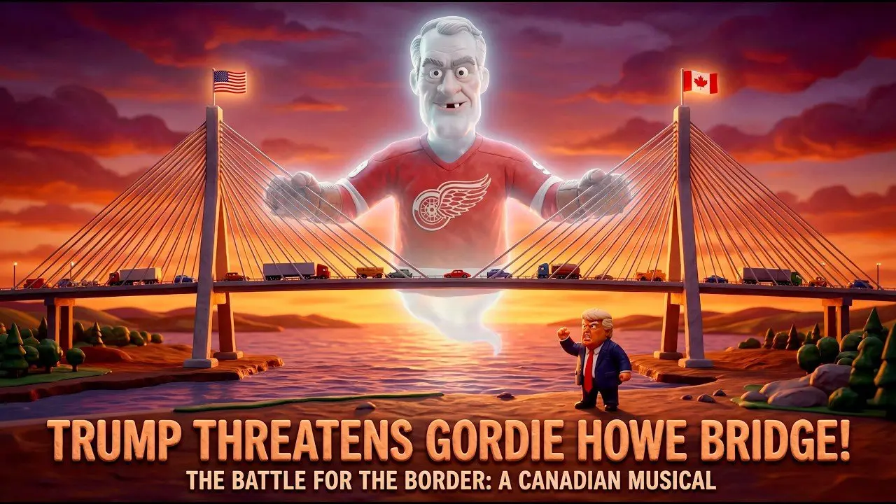 Trump Threatens Gordie Howe Bridge! (A Canadian Musical)
