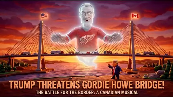 Trump Threatens Gordie Howe Bridge! (A Canadian Musical)