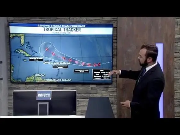 Tropical Storm Erin tracker as it heads towards the East Coast