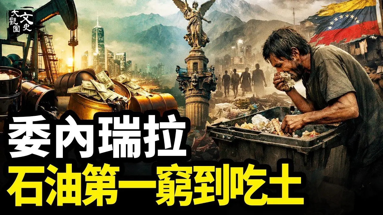 石油第一却穷到吃土？南美「首富」委内瑞拉魔幻坠落史|历史故事|文史大观园