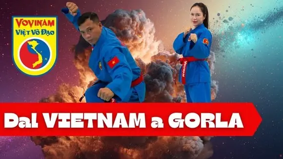 Dal Vietnam a Gorla - Vovinam bambini con i maestri vietnamiti