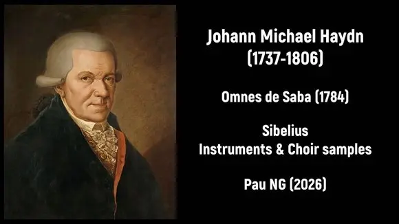 Johann Michael Haydn (1737-1806) - Omnes de Saba (1784)