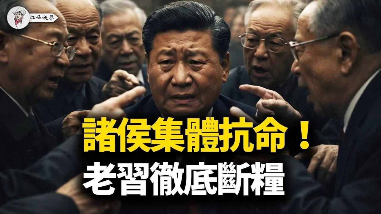 两会前防线全崩！ 9大将领同日遭斩首 习家军惨遭团灭！ 军方联手胡温搭「审判台」 广东带头断粮抗命实锤！【江峰视界20260227第318期】