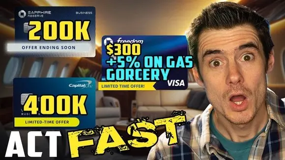These HUGE Credit Card BONUSES are About to END (ACT FAST)