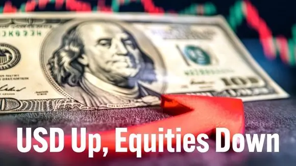 Oil jumps up 20% after weekend carnage in the Middle East. USD rallying with the Risk-Off sentiment