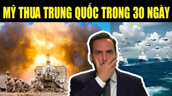 Mỹ có thể thua trận trước Trung Quốc trong 30 ngày