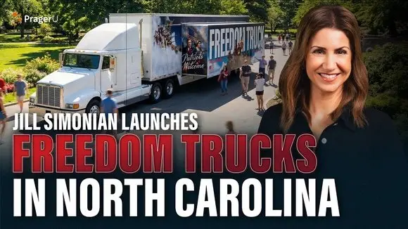PragerU's Jill Simonian Launches the Freedom Trucks