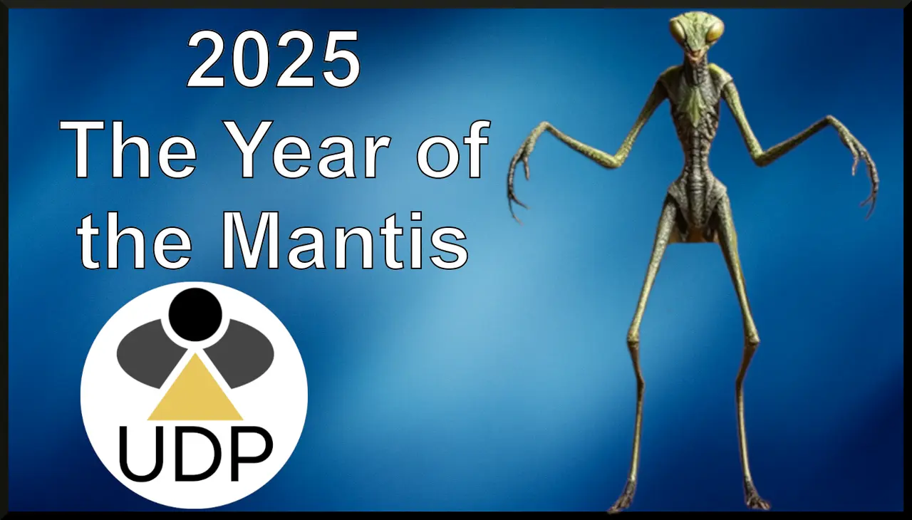 Contact in the Desert 2025 Review UFO Enochian Magic Intelligence Disinformation Year of the Mantis
