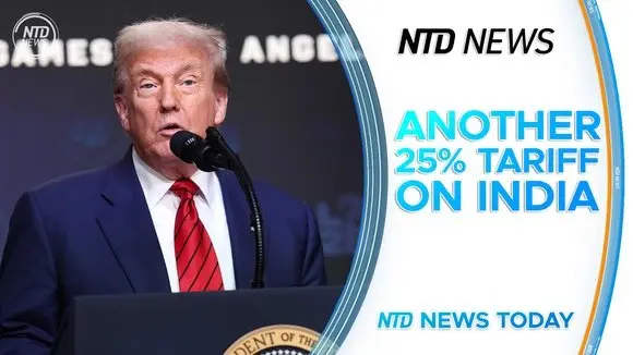 Trump Raises India’s Tariff Rate to 50 Percent; Apple to Announce Another $100B US Investment