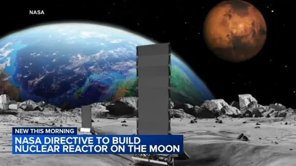 NASA directive to build nuclear reactor on moon