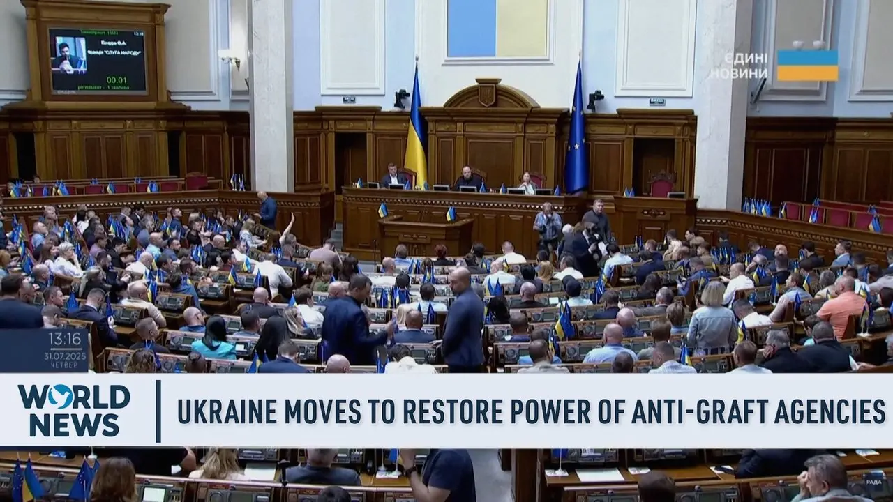 Ukraine Moves to Restore Power of Anti-Graft Agencies
