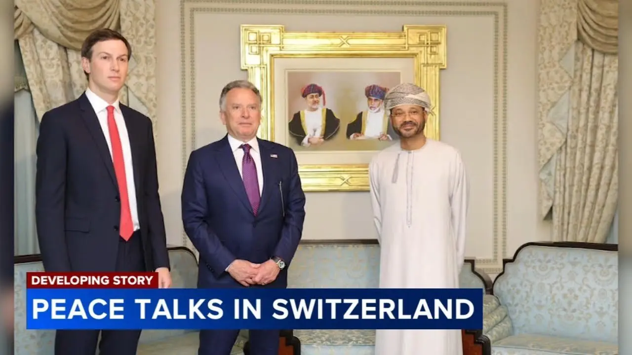 Russian and Ukrainian officials meet in Geneva for US-brokered talks after almost 4 years of war