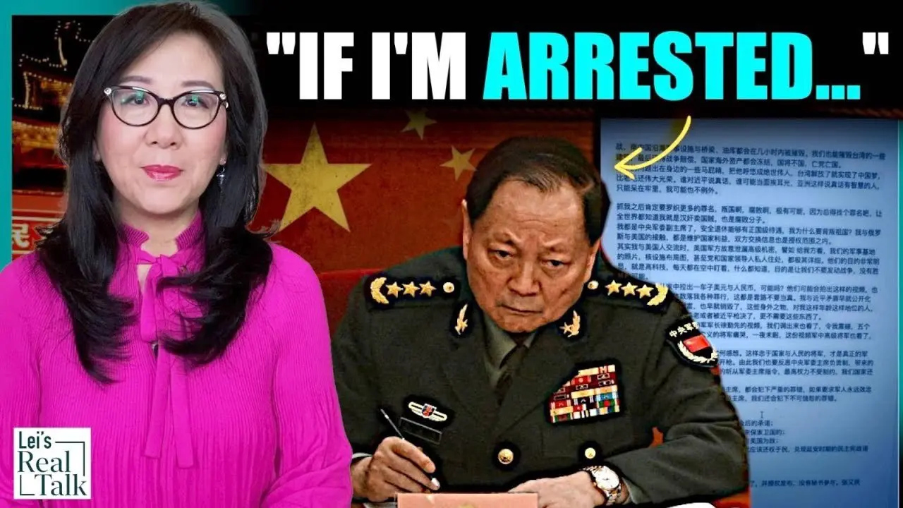 Just in: Zhang Youxia’s Secret Letter and the Fracture Inside China’s Military