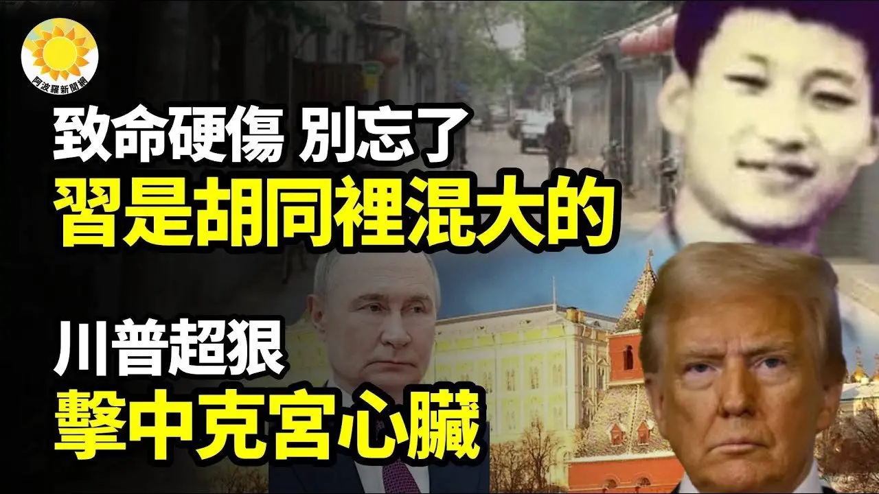 ☠️🔥致命硬伤！别忘了习是胡同里混大的；💥⚡川普超狠击中克里姆林宫心脏🚀📈一年翻盘美国川普交出硬核成绩单【阿波罗网】