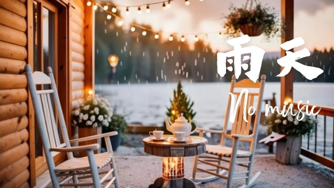 🍂 森林中的雨 | 1小時純自然音效，帶來放鬆與專注