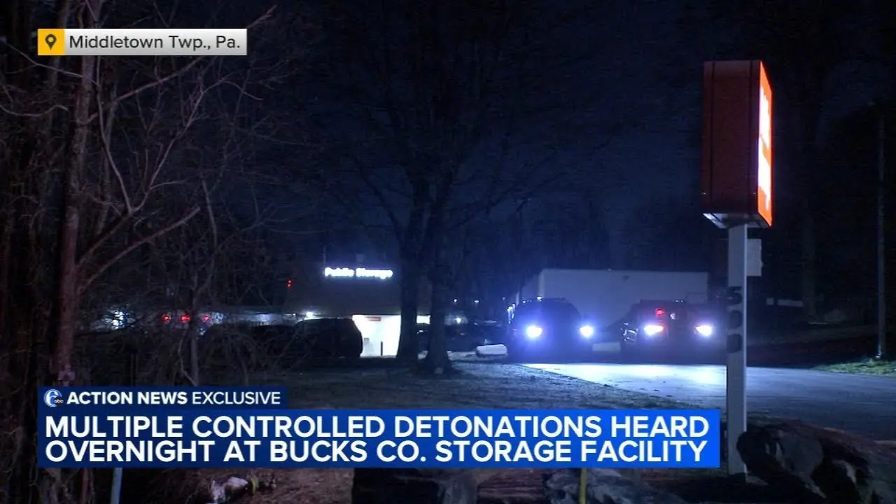 FBI sets off 3 controlled detonations in Bucks County linked to alleged ISIS-inspired terror plot