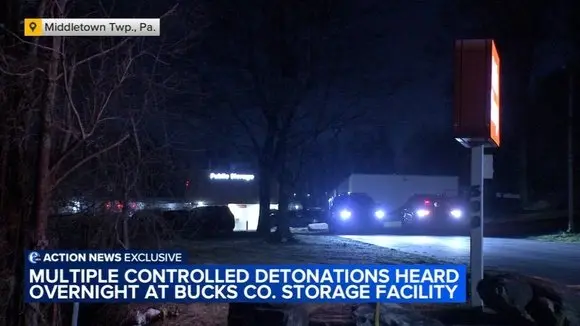 FBI sets off 3 controlled detonations in Bucks County linked to alleged ISIS-inspired terror plot
