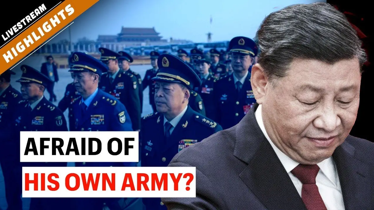 Xi Stayed in Beijing for 3 Months — The PLA Signals He Can’t Ignore
